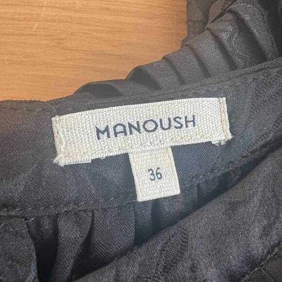 Black Manoush Floral Mini Dress NWOT - Picture 6 of 7